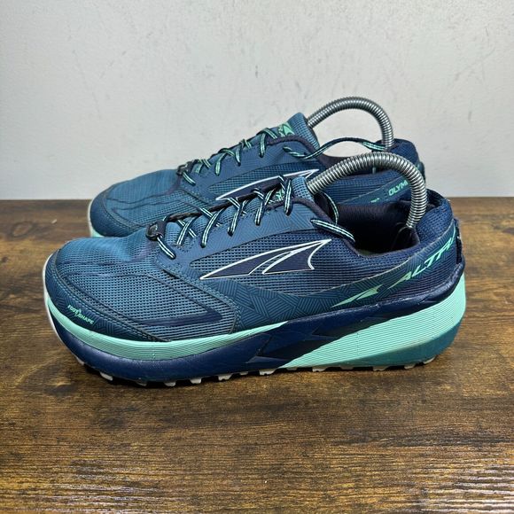 Altra Olympus 3.5 Trail‎ Running Blue Green Shoes Sneakers Women's Size - Picture 3 of 8